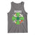 Irishki Half Irish Half Polish Tank Top Celtic Cross St Patricks