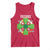 Irishki Half Irish Half Polish Tank Top Celtic Cross St Patricks