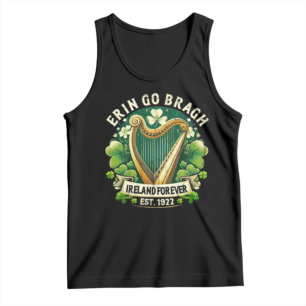 Irish Pride Tank Top Ireland Forever Erin Go Bragh Est 1922 Harp Shamrock