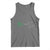 Funny St Patrick's Day Ice Hockey Shamrock Tank Top