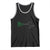 Funny St Patrick's Day Ice Hockey Shamrock Tank Top