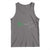 Funny St Patrick's Day Ice Hockey Shamrock Tank Top