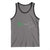 Funny St Patrick's Day Ice Hockey Shamrock Tank Top