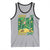 Funny Skibidi St Pat Rizz Day Tank Top Dabbing Leprechaun Shamrock Coin