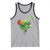 Funny St Patrick's Day Basketball Green Shamrock Tank Top