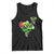 Funny St Patrick's Day Basketball Green Shamrock Tank Top