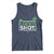 Funny St Patrick's Day Pickleball Tank Top Lucky Shot Shamrock