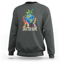 Save Our Home Animals Wildlife Conservation Earth Day Sweatshirt