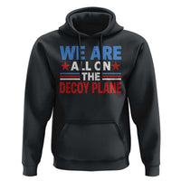 We Are All On The Decoy Plane Hoodie Plane Conspiracy Theory