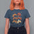 Fall Season Gamers T Shirt For Women Gaming Controllers Pumpkin Turkey Autumn Maple Leaf - Wonder Print Shop