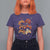 Fall Season Gamers T Shirt For Women Gaming Controllers Pumpkin Turkey Autumn Maple Leaf - Wonder Print Shop