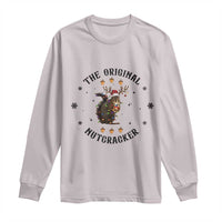 Funny Christmas Squirrel Long Sleeve Shirt The Original Nutcracker Snowflake Santa Hat TS11