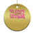 Funny Pink Christmas Christmas Ornament Sleigh Girl Sleigh Reindeer - Wonder Print Shop