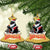 Funny Xmas Santa Godzilla Christmas Ornament Santazilla Tower Xmas Tree - Wonder Print Shop