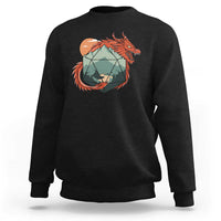 Funny Dragon Tabletop RPG Dice Game Sweatshirt