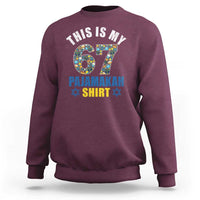 Funny 67 Hanukkah Sweatshirt This Is My 67 Pajamakah Gift - Wonder Print Shop