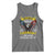 Retired Army Been There Done That And Damn Proud Of It Tank Top Veteran Bald Eagle  American Flag