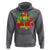 MLK Day Judge Me By The Content Of My Character Hoodie Martin Luther King Africa Map Black History Month