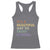 All Cancer Awareness Racerback Tank Top It's A Beautiful Day To Fight Cancer Lavender Ribbon