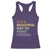 All Cancer Awareness Racerback Tank Top It's A Beautiful Day To Fight Cancer Lavender Ribbon