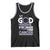 All Cancer Awareness Tank Top My God Is Stronger Than Cancer Lavender Ribbon