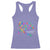 All Cancer Awareness Racerback Tank Top We're All Tied Together Raise Awareness For Cancer Ribbons