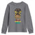 2025 And I Still Dream Like King MLK Day Youth Sweatshirt Messy Bun Black History Month