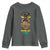 2025 And I Still Dream Like King MLK Day Youth Sweatshirt Messy Bun Black History Month