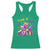 Funny Mardi Gras Racerback Tank Top Walk It Like A Dog Balloon New Orleans