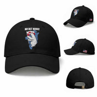 Nu Det Nuuk Nows Enough Baseball Cap Funny Saying Bear Greenlandic Flag