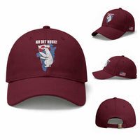 Nu Det Nuuk Nows Enough Baseball Cap Funny Saying Bear Greenlandic Flag