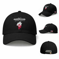 Make Greenland Great Again Baseball Cap Act USA 51st State Greenland