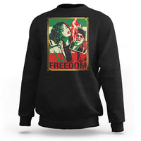 Free Iran Protest Sweatshirt Support Women Life Freedom Statement