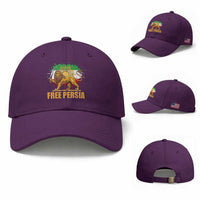 Free Persian Baseball Cap Iran Flag Lion And Sun Persian Pride Iranian Protests