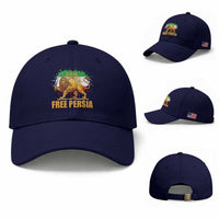 Free Persian Baseball Cap Iran Flag Lion And Sun Persian Pride Iranian Protests