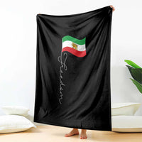 Persian Freedom Throw Blanket Free Iran Proud Persian Iranian