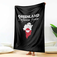 Greenland Defense Force Throw Blanket Political Statement Greenland Policy