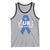 Funny Check Your Colon Colorectal Cancer Awareness Tank Top Dark Blue Ribbon