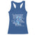 Colon Cancer Awareness Racerback Tank Top We Don't Know How Strong We Are Until Being Strong