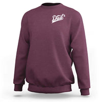 Dad Of Two Sweatshirt Funny Daddy Squared Promoted for The Second Time