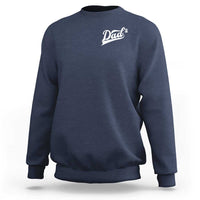 Dad Of Two Sweatshirt Funny Daddy Squared Promoted for The Second Time
