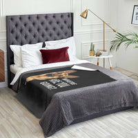 Where are You Going Funny German Shepherd Dog Throw Blanket