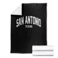 San Antonio Texas TX Vintage Throw Blanket