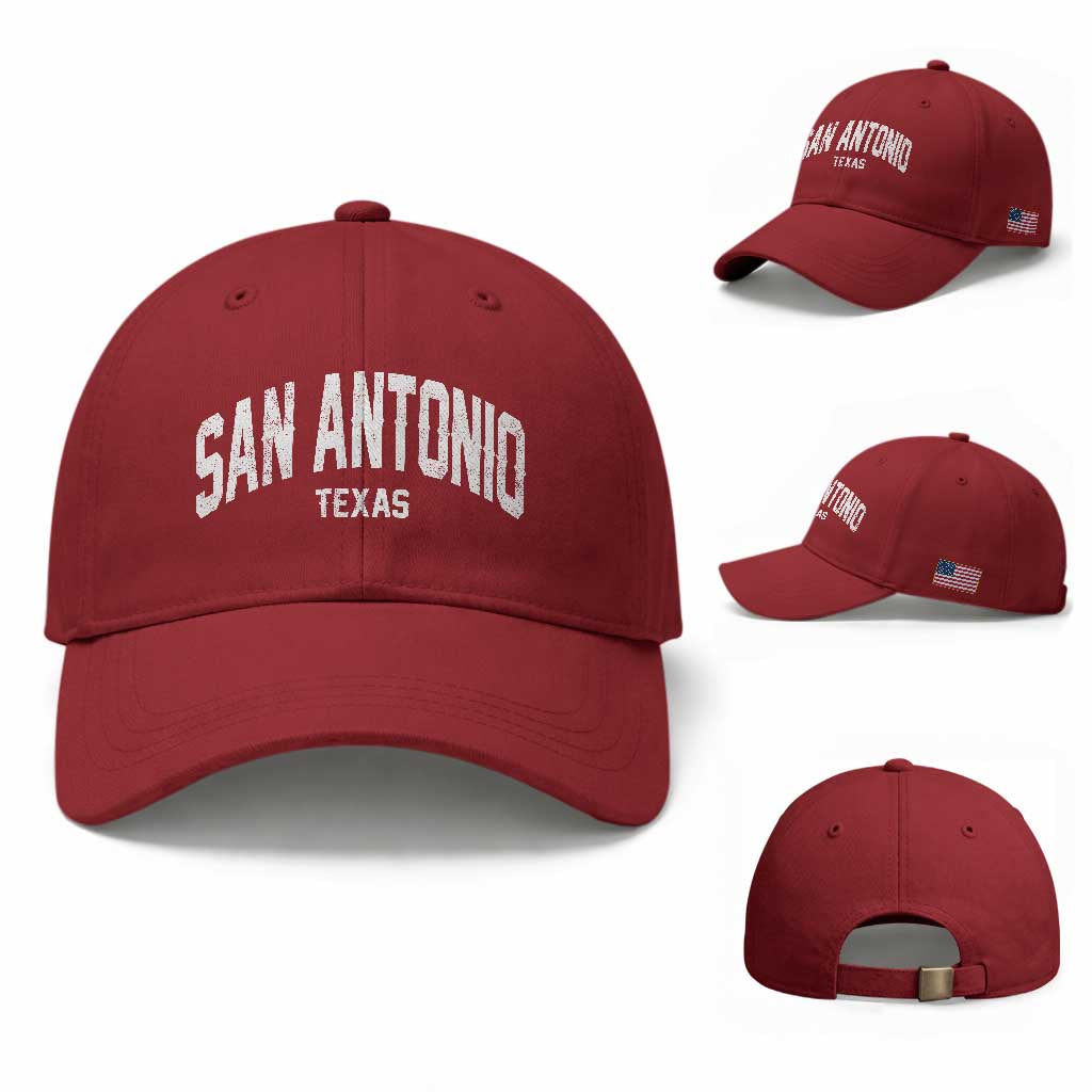 San Antonio Texas TX Vintage Baseball Cap