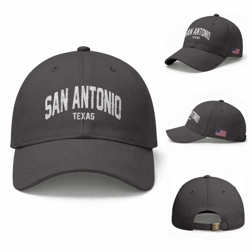 San Antonio Texas TX Vintage Baseball Cap