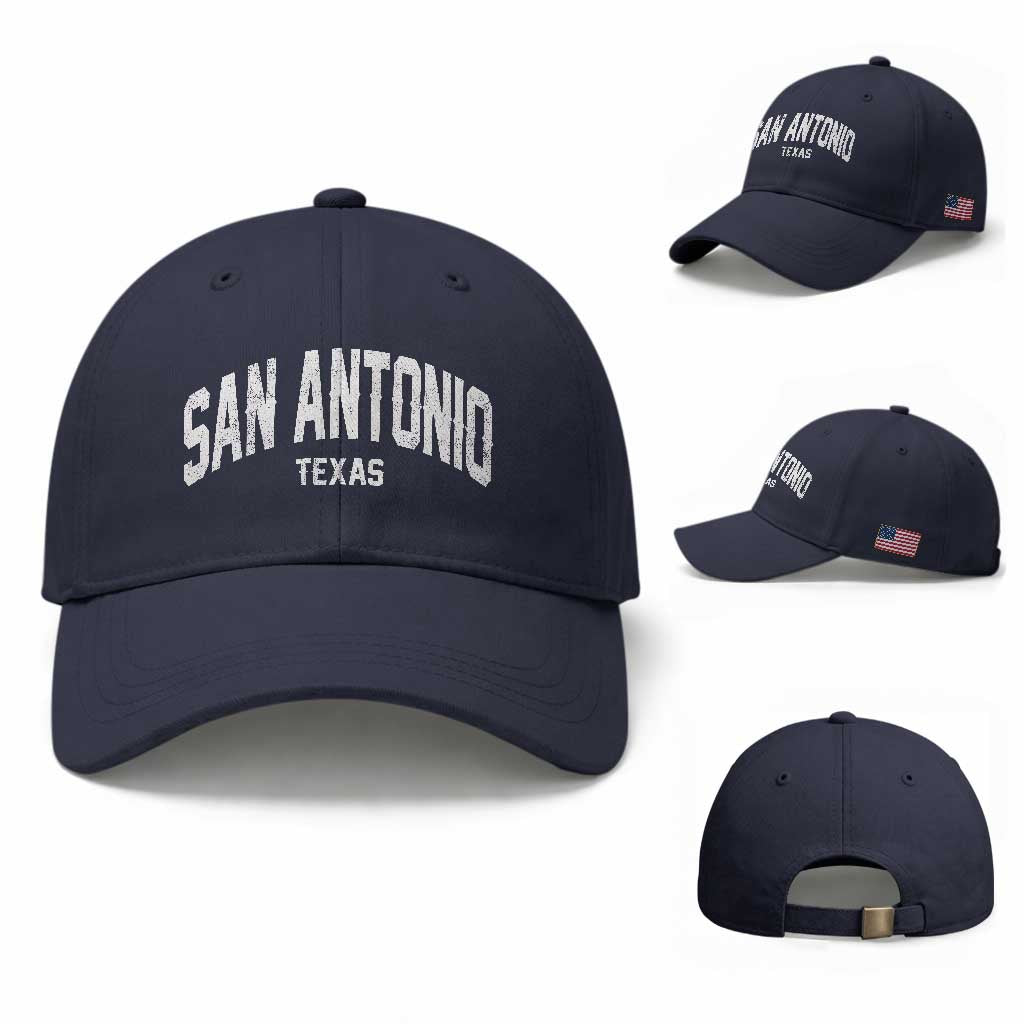 San Antonio Texas TX Vintage Baseball Cap