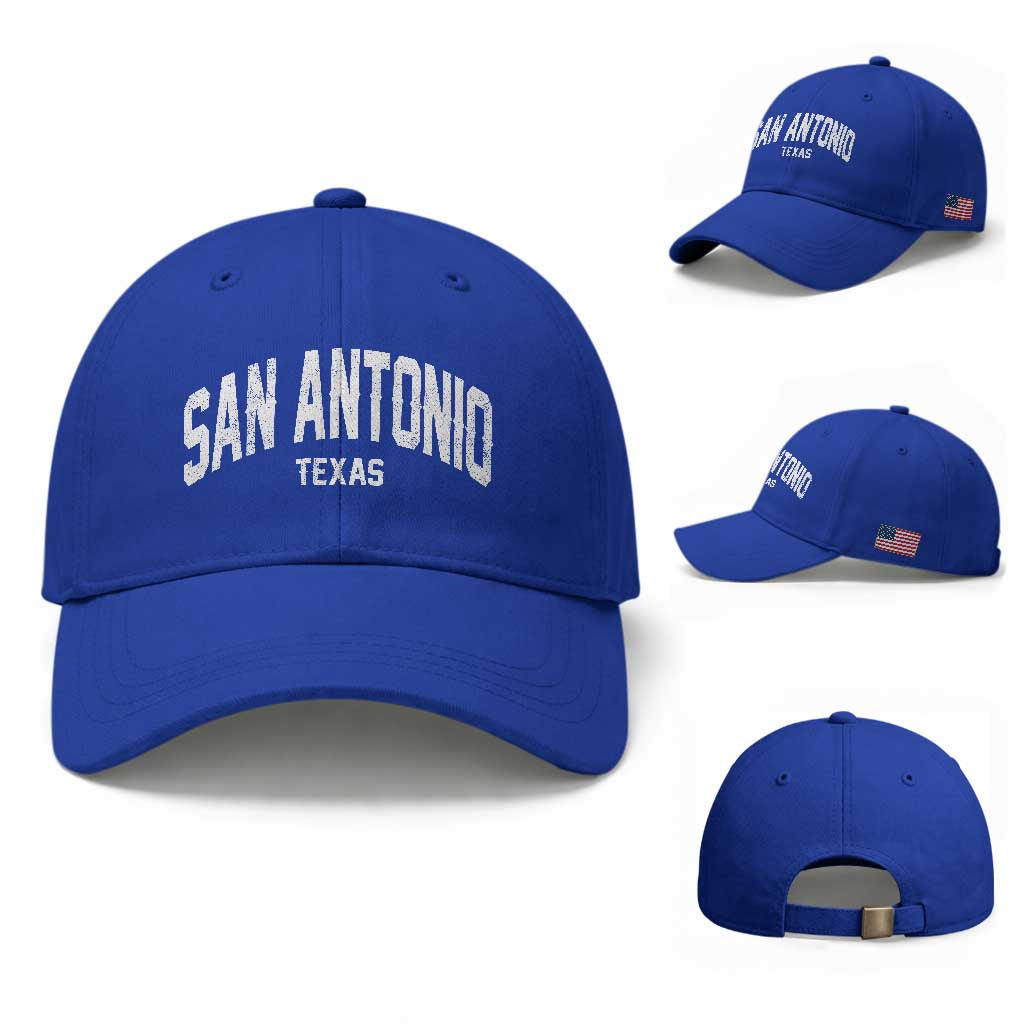 San Antonio Texas TX Vintage Baseball Cap