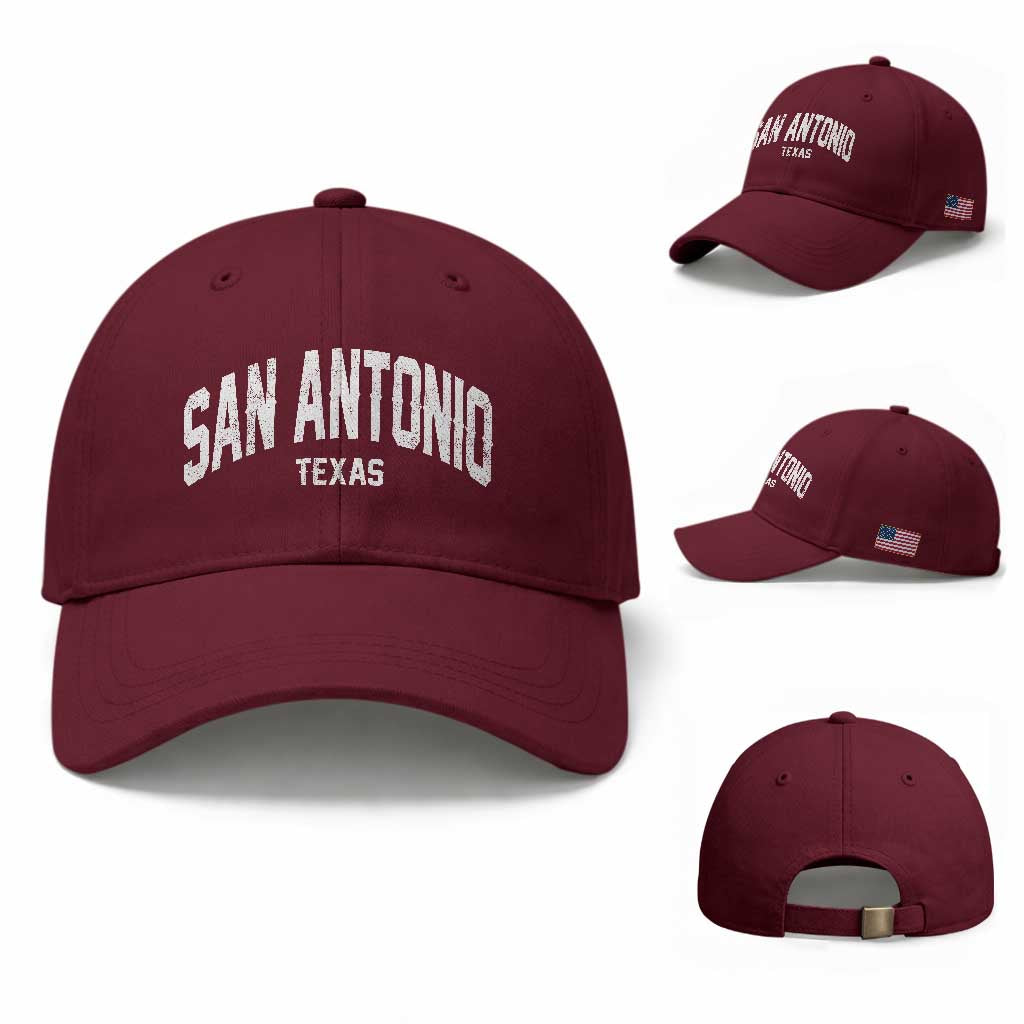 San Antonio Texas TX Vintage Baseball Cap