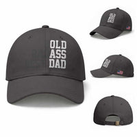 Bold Badass Best Dad Baseball Cap Funny Old Ass Father Gag Gift