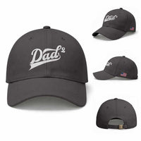 Dad Of Two Baseball Cap Funny Daddy 2 Promoted for The Second Time